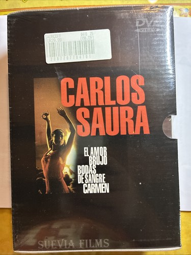 Dvd box carlos saura amor - box,