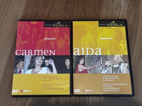 Opern dvds carmen aida - carmen,