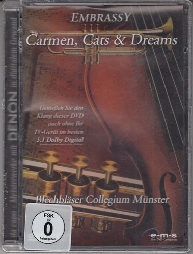 Dvd embrassy carmen cats - dvd,