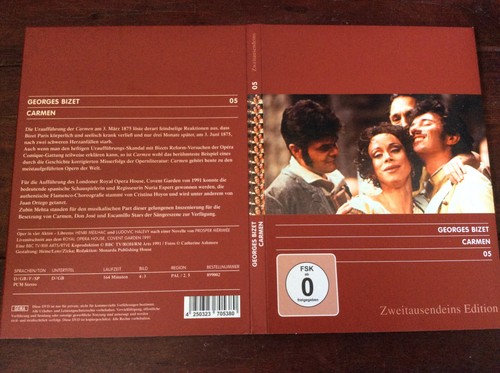 Georges bizet carmen dvd - bizet, [dvd]